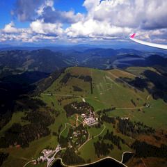 Flugwegposition um 12:59:57: Aufgenommen in der Nähe von Gemeinde Breitenau am Hochlantsch, 8614, Österreich in 1902 Meter